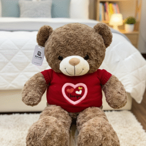 love sweater teddy – 80 cm (big plush teddy bear with cute sweater)