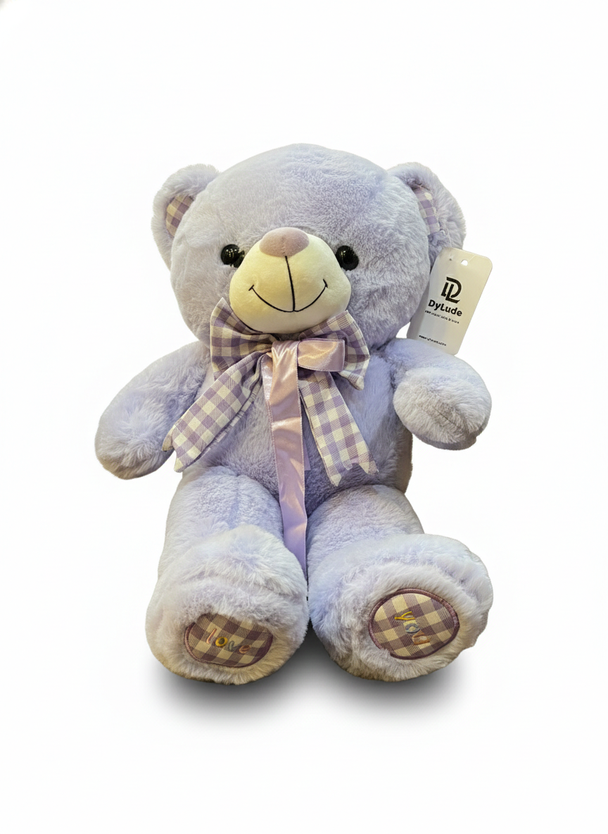 Butterfly Bow Teddy Bear Soft Toy – 55 CM Cute Plush Teddy