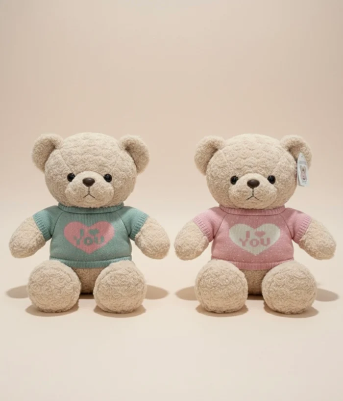 ILU Sweater Teddy – 55 CM (Blue & Pink Colours)